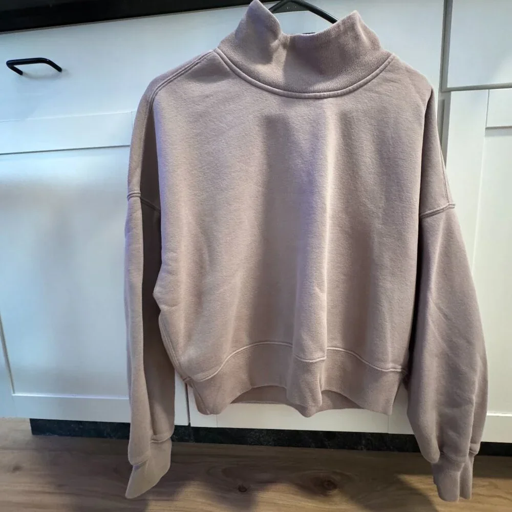 Abercrombie & Fitch Turtleneck Sweatshirt, Medium - Picture 1 of 5